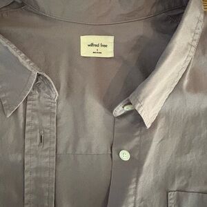 Wilfred Free Light Gray Shirt Jacket